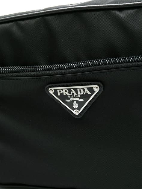 prada textile shoulder bag